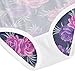Joisal Cotton Toddler Girls Underwear Vintage Purple Roses Navy Panties for Girl Colorful Kids Undies Briefs 3T