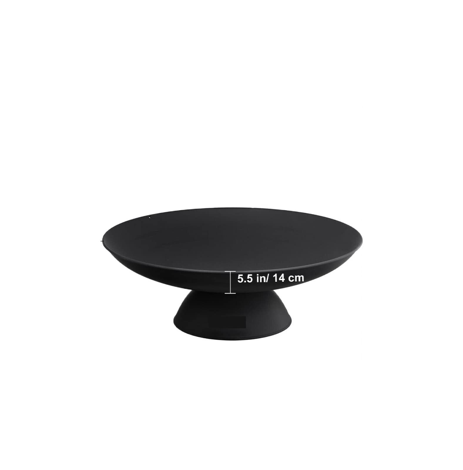 Fire Pit Bowl BBQ Stove Carbon Steel/Cast Iron for Keeping Warm, Outdoor Patios Terrace Backyard Barbecue(30 inch Cast Iron)