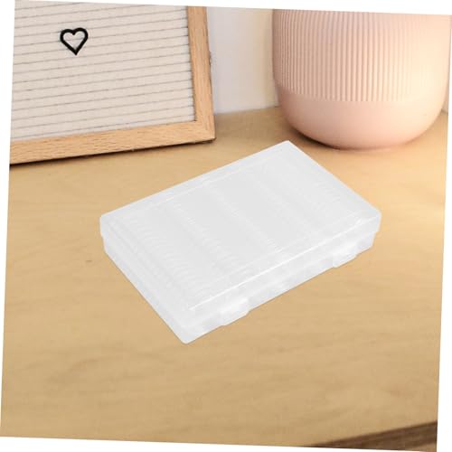 Caja organizadora transparente para cápsulas de monedas miniatura 5