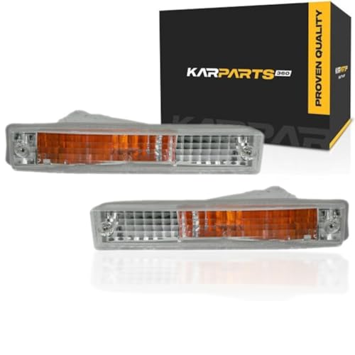 For Honda Civic Signal Light Assembly 1990-1991 Pair Driver and