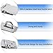 2Pcs Stainless Steel Gate Lock Hasp, Safety Packlock Clasp Lock Set - Door Locks for Doors, Cabinets, Closets and More (5inch-Silver)