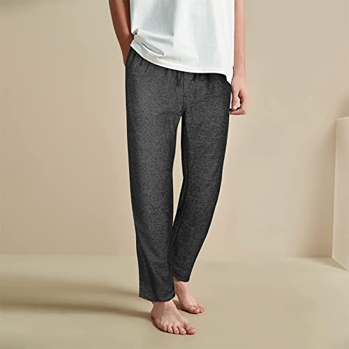 Natural Feelings Men's Woven Sleep Pajama Pant Men Flannel Pajama Pants Cotton Sleep Pant Lounge Sleepwear Pants with Pockets2