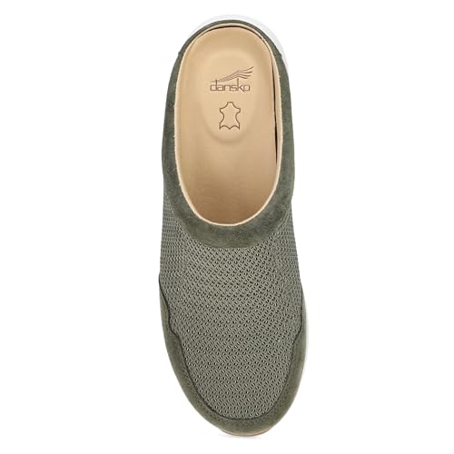 Image of Dansko Claudia Women's Backless Sneaker - Slip-On Casual Shoe with Removable Footbed, Comfortable for All-Day Casual Outings & Travel Friendly Weekend Casual