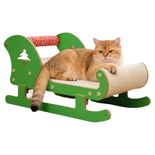 室内猫用 スクラッチボード - 耐磨耗性 子猫 爪とぎ おもちゃ,段ボール紙 スクラッチパッド 猫用 - 小型 中型 大型 子猫用 屋内 家庭 屋外 リビング ガーデン 庭用