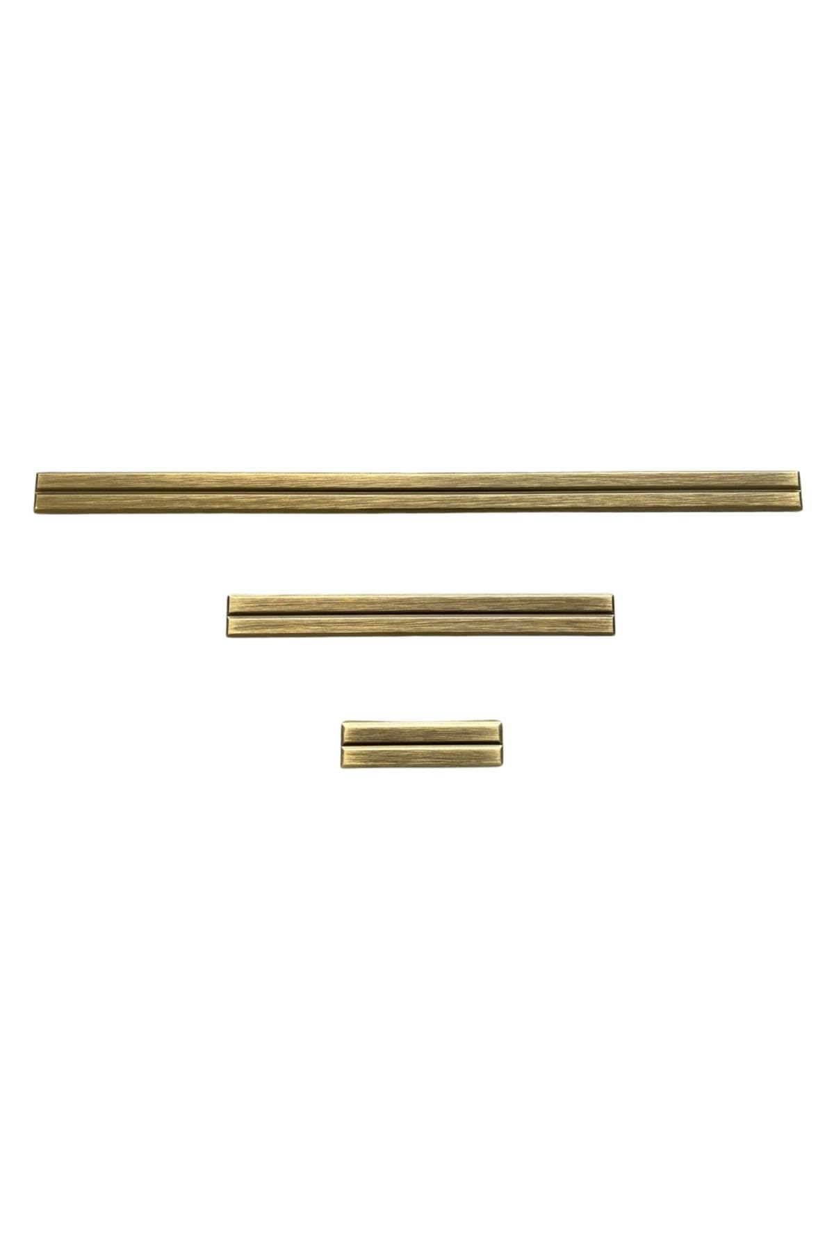 System 9255 Çizgili Modern Kulp Antik Renk 64 Mm Çok Renkli