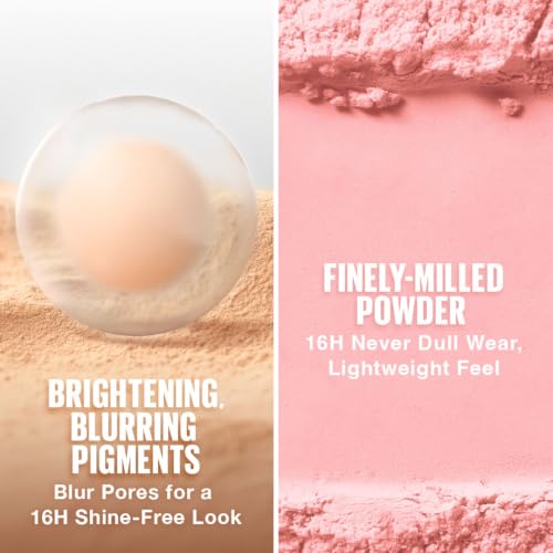 Image of Maybelline Fit Me Loose Powder 16h Brightening Pore-Blurring Oil-Control Waterproof Longlasting Natural Coverage - 01