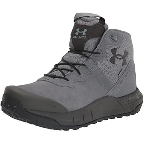 Under Armour Micro G Valsetz Mid Botas de cuero impermeables militares y tácticas para hombre Cover