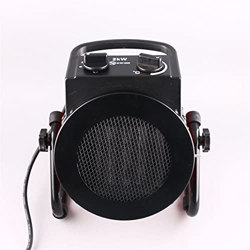 LSHAN PTC elektrische ruimteverwarmer, 2000W-3000W Kantelbare ventilatorverwarmer met ronde cilinder, Industriële PTC… - Image 4