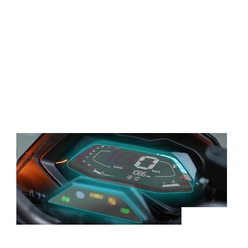 Film de protection anti-rayures pour moto Kymco KRV180 écran tableau de bord
