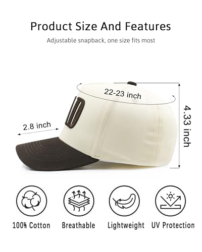 Image of Dad Hats for Men, Vintage Two Tone Hat, New Dad Gifts for Husband, Fathers Day Birthday Gifts from Daughter Son Wife