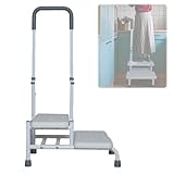 taburete escalera amazon Taburete para ancianos ultra-estable: Nuestro taburete con asa ha sido mejorado para una mayor robustez y seguridad. A diferencia de otros, este taburete de dos peldaños cuenta con una estructura de acero parcialmente soldada mejorada, patas de goma más gruesas y una plataforma más gruesa. Estas mejoras garantizan que el taburete sea más robusto, estable y seguro. Capacidad de peso de 136 kg.