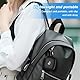 HAMKU 1 Pcs Hülle Kompatibel mit Beats Powerbeats Pro 2, Silikon Stoßfeste Schutzhülle, Ultradünn Case Cover, Kein Geruch, Hülle Silikon mit Karabiner- Schwarz