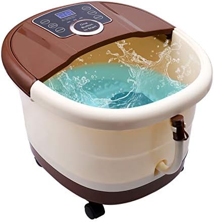 All in One Foot Spa Massage With Motorized Rolling Massage & 4 Pro-set Program - Heating, Rolling Massage, Temperature Setting
