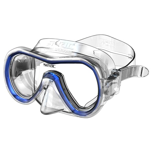 Miniatura 2 de Seac Set Giglio Valve, Set De Snorkel Con Máscara Subacuática Y Tubo Con Válvula Para La Purga De Agua Para Adultos