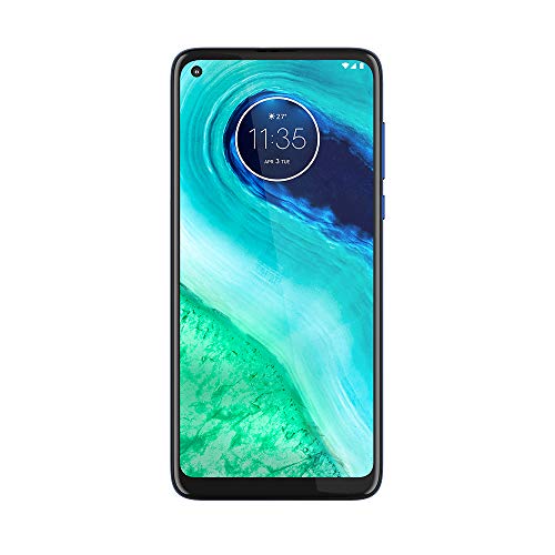 Image of Motorola Moto G8 (6,4" HD+ zero-notch display, Qualcomm Snapdragon SD665, 16MP main camera, 2MP macro camera, 4000 mAH battery, Dual SIM, 4/64GB, Android 10, Neon Blue, Neue Blue, a_NA