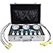 Hydraulic Pressure Test Kit - SINOCMP Hydraulic Test Gauge Kit Pressure Gauge Used for Excavators, 2 Years Warranty