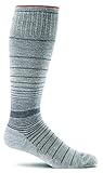 Sockwell Women's Revolution Graduated Compression With Bunion Relief, Grey, Medium/Large