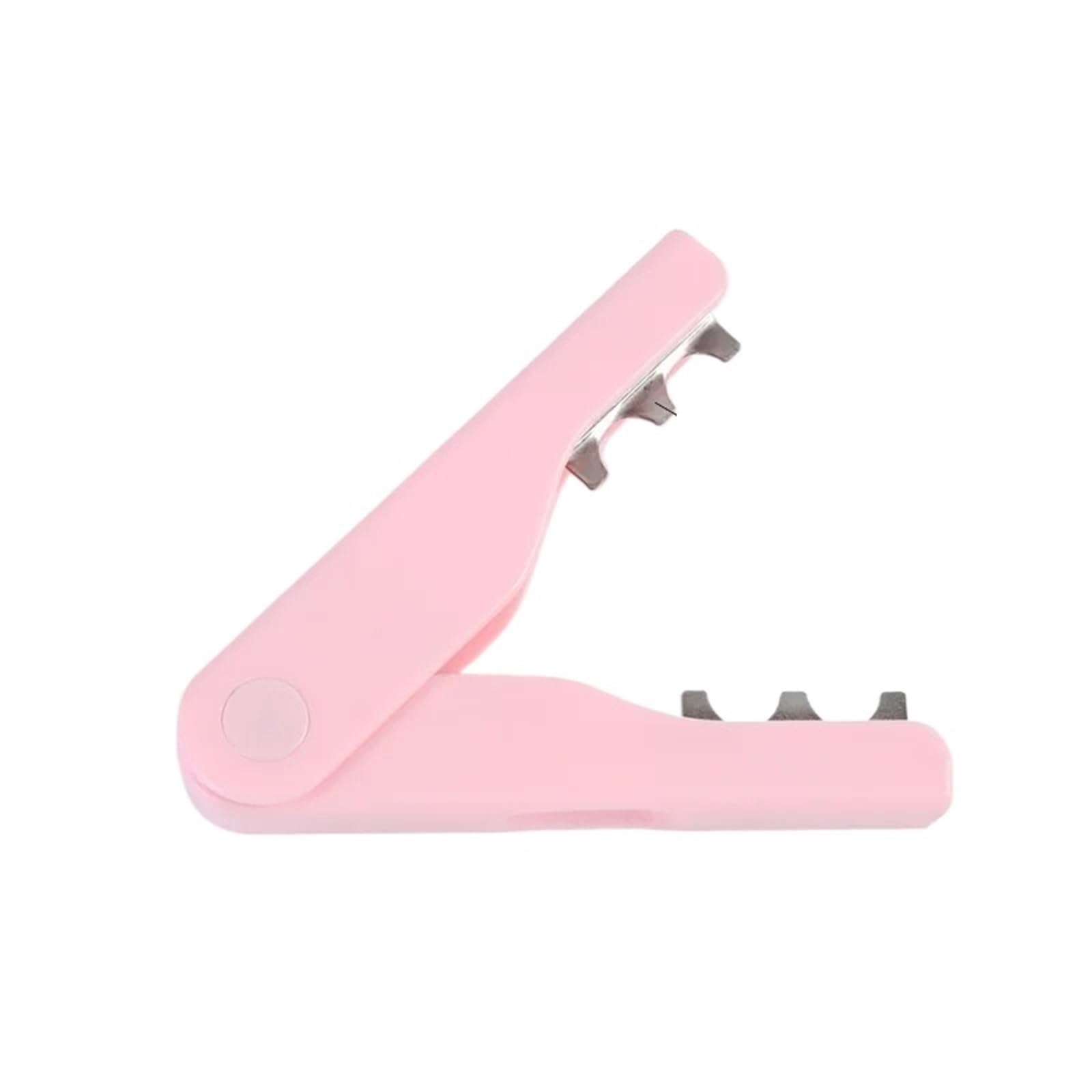 Lxhzsy Pink Rose Thorn Stripper Tool Florist Metal Flower Rose Cut Tool Thorn Stem Leaf Stripper Plier Removing Burrs Garden(Pink)