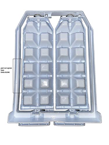 Image of Twister Ice Tray Compatible with Whirlpool Refrigerator Twist Release ice Cubes Tray Fridge Door Shelf