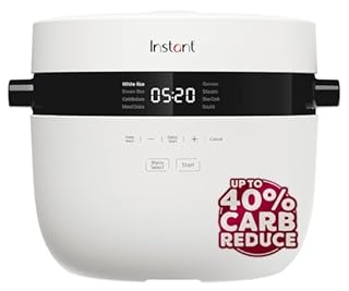 Instant Pot Electric Rice Cooker & Steamer, 5L (20 Cup) - With Dishwasher-Safe Non-Stick Cooking Pot, Stainless-steel Steamer Basket, Measuring Cup - With Slow Cooker & Sauté Functions