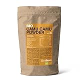 Polvo de Camu Camu Orgánico GymBeam, Fruta de Sudamérica, rica en vitamina C y antioxidantes, 100 g