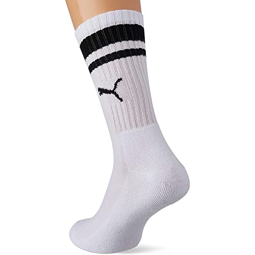 Puma Unisex Crew Socken, Schwarz, 39-42 EU 2