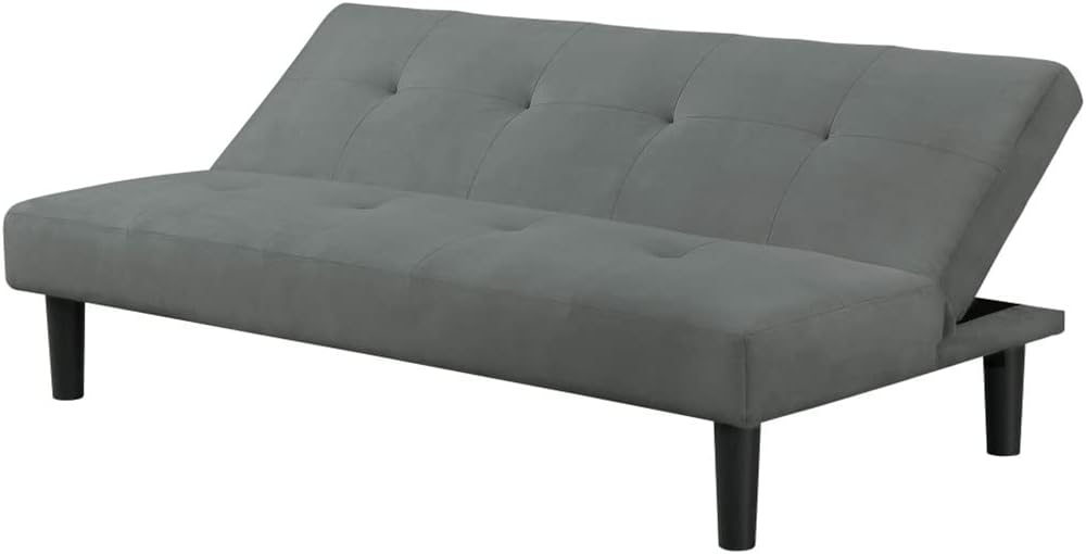 Gray Fabric Home Furniture Living Room Sofa Bed