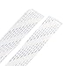uxcell 10pcs Flexible Flat Cable 60 Pin 0.5mm Pitch FFC Flexible Ribbon Cable for LCD TV DVD Player Printer Accessory (200mm)