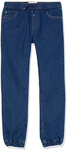 Nautica Boys' Denim Pull-On Jogger Pant, Medium Blue, 2T #TOP15
