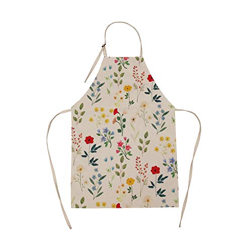 Flower Apron Pattern Kids Apron for Birthday Party's, Gardening, Kitchen, Cooking, Baking Chef