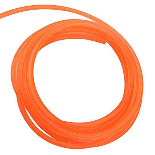Polyurethan-Riemen, orange glatter PU-Polyurethan-Rundriemen für die Antriebsübertragung(8mm*5m)