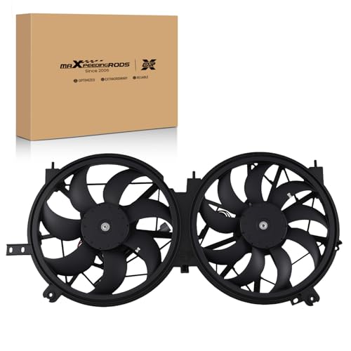 Image of maXpeedingrods Radiator Cooling Fan Assembly for Nissan Altima 2.5L 4-Door 2019-2022, 214816CA0A 214816CA1A 624300