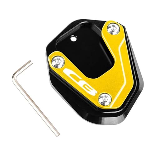 CB500X CB650R CB500F CB125R CB300R 400X CBR650R 650F CBR500R �I�[�g�o�C�t�b�g�T�C�h�X�^���h�����v���[�g�L�b�N�X�^���h�p�b�h(Gold 1)