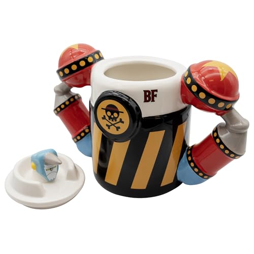 Taza 3D Cerámica One Piece Iron Pirate Franky miniatura 2