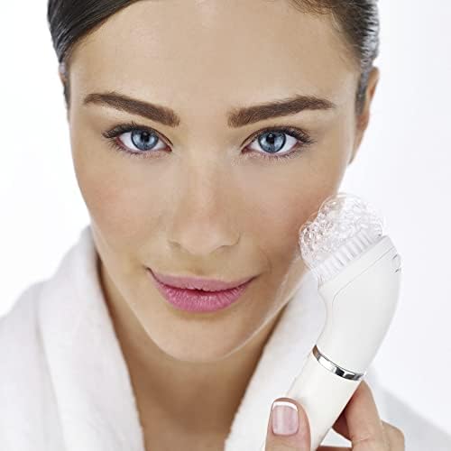 Braun Face 810 Depilator, Biały, 3 Elementy