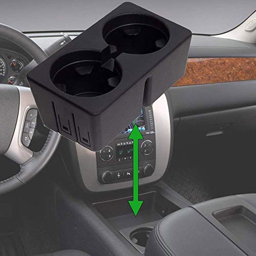 Portavasos doble para consola Chevrolet 2007-2014 miniatura 4