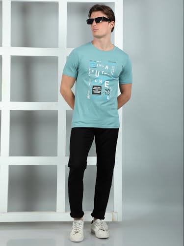 Image of Dollar Pack of 2 Cotton Printed Men Tshirt
