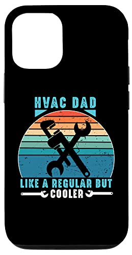 iPhone 11 HVAC Technician Dad Mechanic Work Vintage HVAC Experts Case
