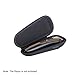 SIMBAE Shaver case for Travel Hard Case Travel Organizer Carrying Bag Compatible with Braun Series Black Trimmer Shaver Case