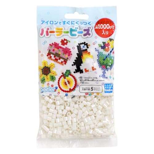 Perler Beads 1,000 Count-Pearl