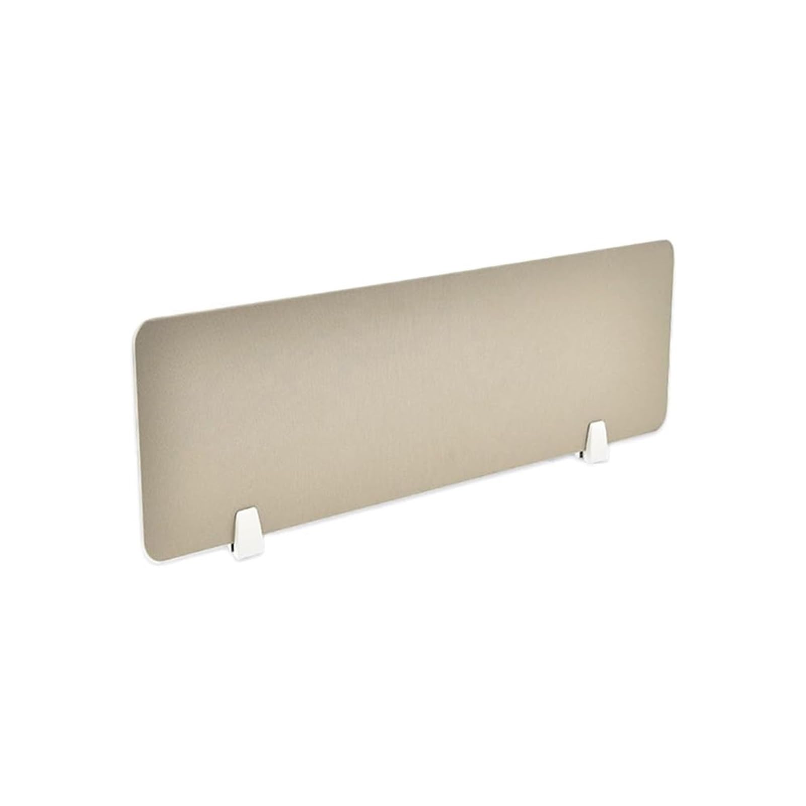 Sichtschutzwand für den Schreibtisch, tragbare Akustik-Trennwand – Schallschutzwand für Homeoffice und Klassenzimmer – freistehender Arbeitsbereichsteiler, Braun, 60 x 30 cm – Fördert die Ko