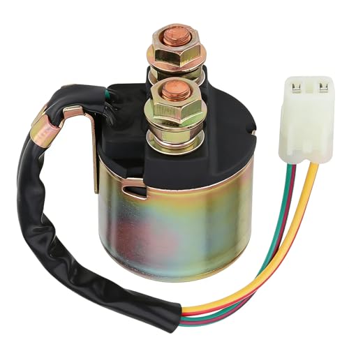 KoiLuvGo Starter Solenoid Relay for for Honda TRX90 TRX200 TRX300 TRX350 TRX400 TRX420 TRX450 TRX500 TRX520 TRX650 TRX680 Rancher FourTrax Foreman ATV 35850-HM7-000 Relay Harness Plug Accessories
