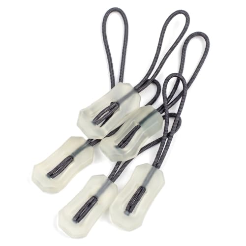 Extension de cremallera tirador luminoso para mochilas de senderismo y camping nocturno