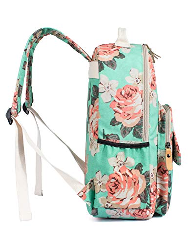 Image of Leaper Floral Backpack for Travel Bag bag Satchel Daypack Pink