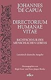 humanalbumin pflege  Directorium Humanae Vita. Richtschnur des menschlichen Lebens: Lateinisch-deutsche Ausgabe