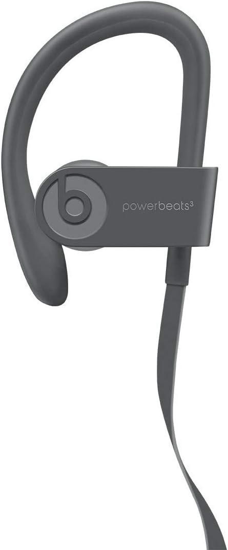 Powerbeats3 Wireless Earphones - Apple W1 Headphone Chip, Class 1 Bluetooth, 12 Hours of Listening Time, Sweat Resistant Earbuds - Asphalt Gray
