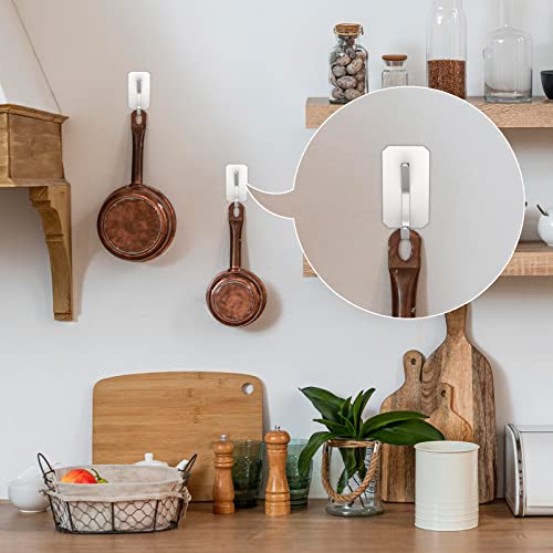 Eucomir Ganci Adesivi,4 Pezzi Ganci Adesivi