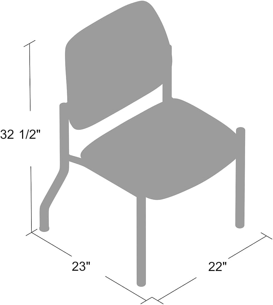 Boss Office Products Chairs Guest Seating, Black