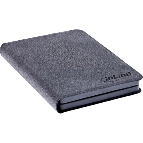 Inline Bluetooth Nummernblock mit Touchpad und Display, faltbar, kabellos, für Windows, Android, iOS, USB-C, Akku, schwarz, 55379G