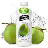 CoCo Joy Natural Coconut Water, Low-Calorie, High-Calcium, Nutrient-Rich Drink 6 pack